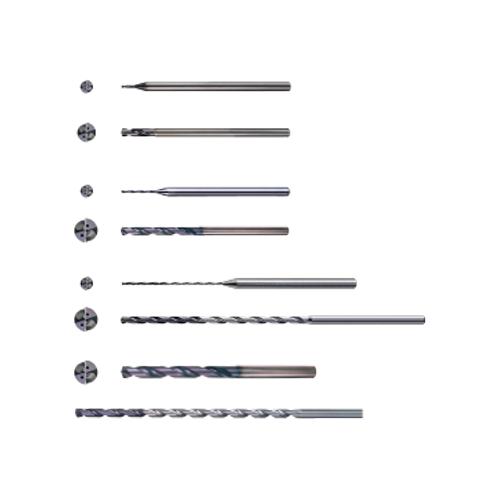 Mitsubishi Materials USA Corp 486258 MWS Jobber Drills, 2.35 mm Drill - Metric, 0.092 in Drill - Decimal Inch, 145 deg Point, TiAlN Coated - Jobber Length Drill Bits